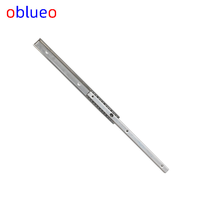 14mm wide slide rail (two sections)-stainless steel